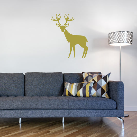 Modern stag | Wall decal - Adnil Creations