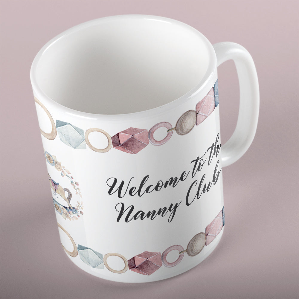 Welcome to the Nanny club | Ceramic mug - Adnil Creations