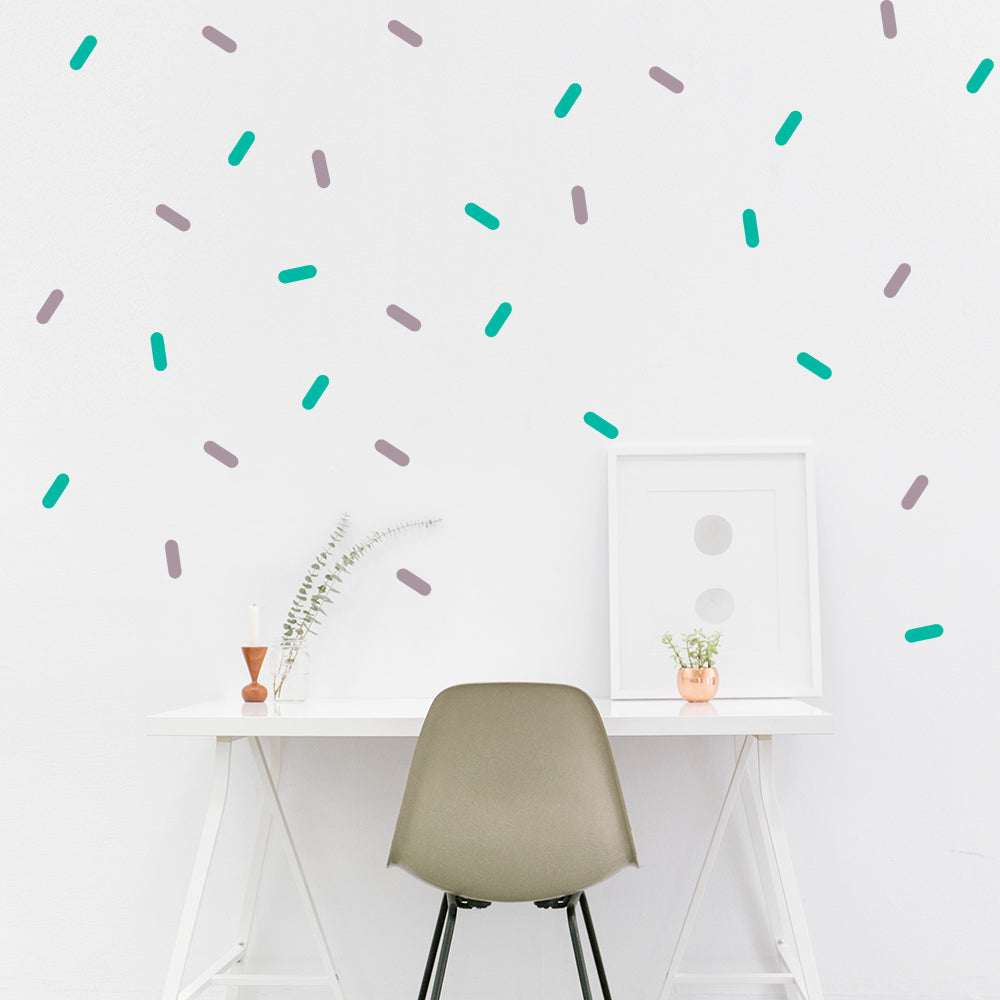 Set of 50 sugar sprinkles | Wall pattern - Adnil Creations