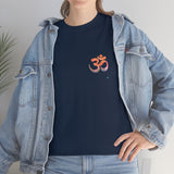 Watercolour Om Yoga Tee | Unisex Heavy Cotton Tee