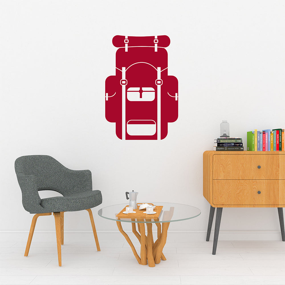 Travel backpack | Wall decal - Adnil Creations