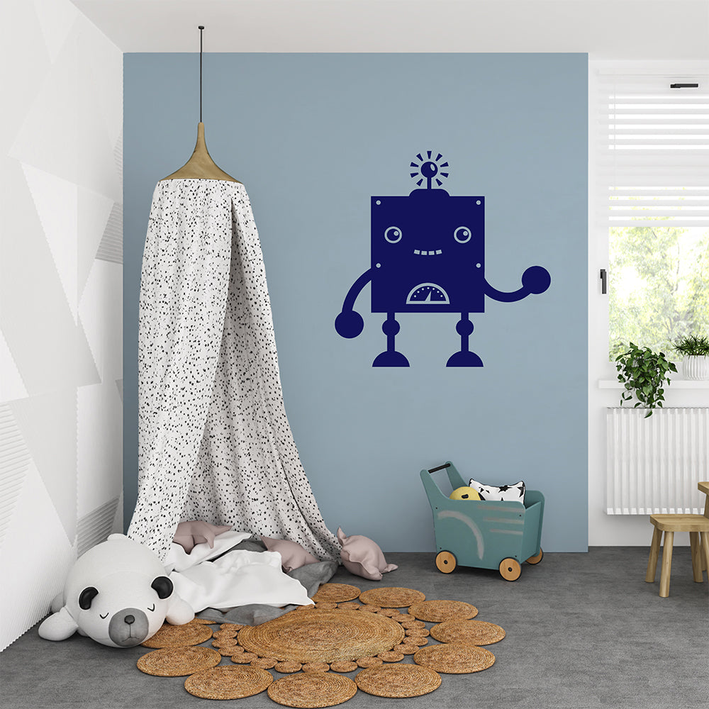Cute robot | Wall decal-Wall art-Adnil Creations