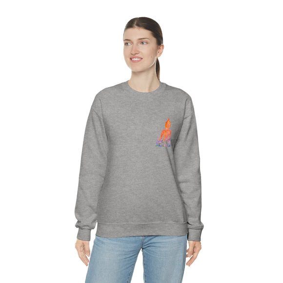 Watercolour Buddha | Yoga Sweater | Unisex Heavy Blend™ Crewneck Sweatshirt