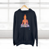 Watercolour Buddha Yoga Hoodie | Unisex Premium Pullover Hoodie