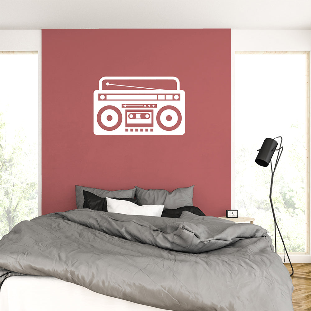 Boom box | Wall decal - Adnil Creations