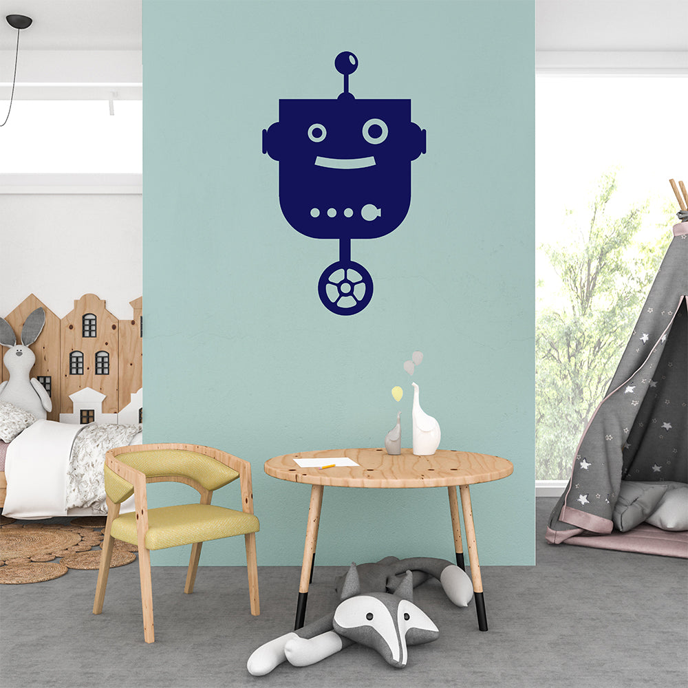 Cute robot | Wall decal-Wall art-Adnil Creations
