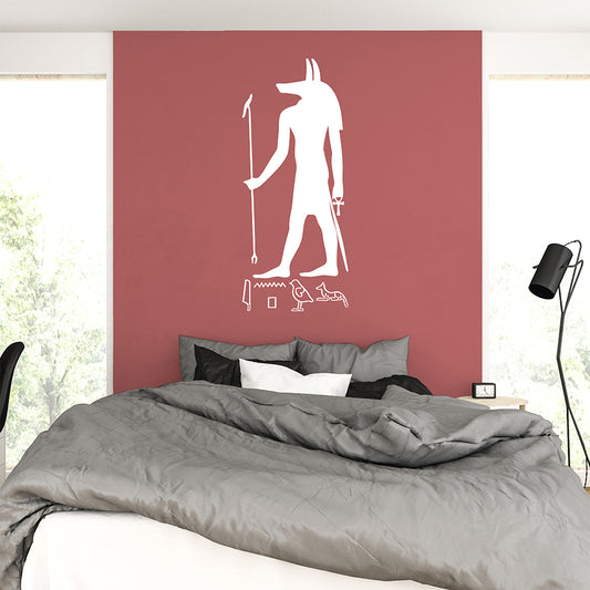 Egyptian god Anubis | Wall decal-Wall art-Adnil Creations