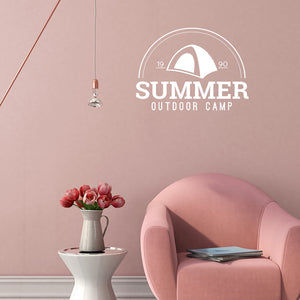 Summer outdoor camp | Wall decal - Adnil Creations