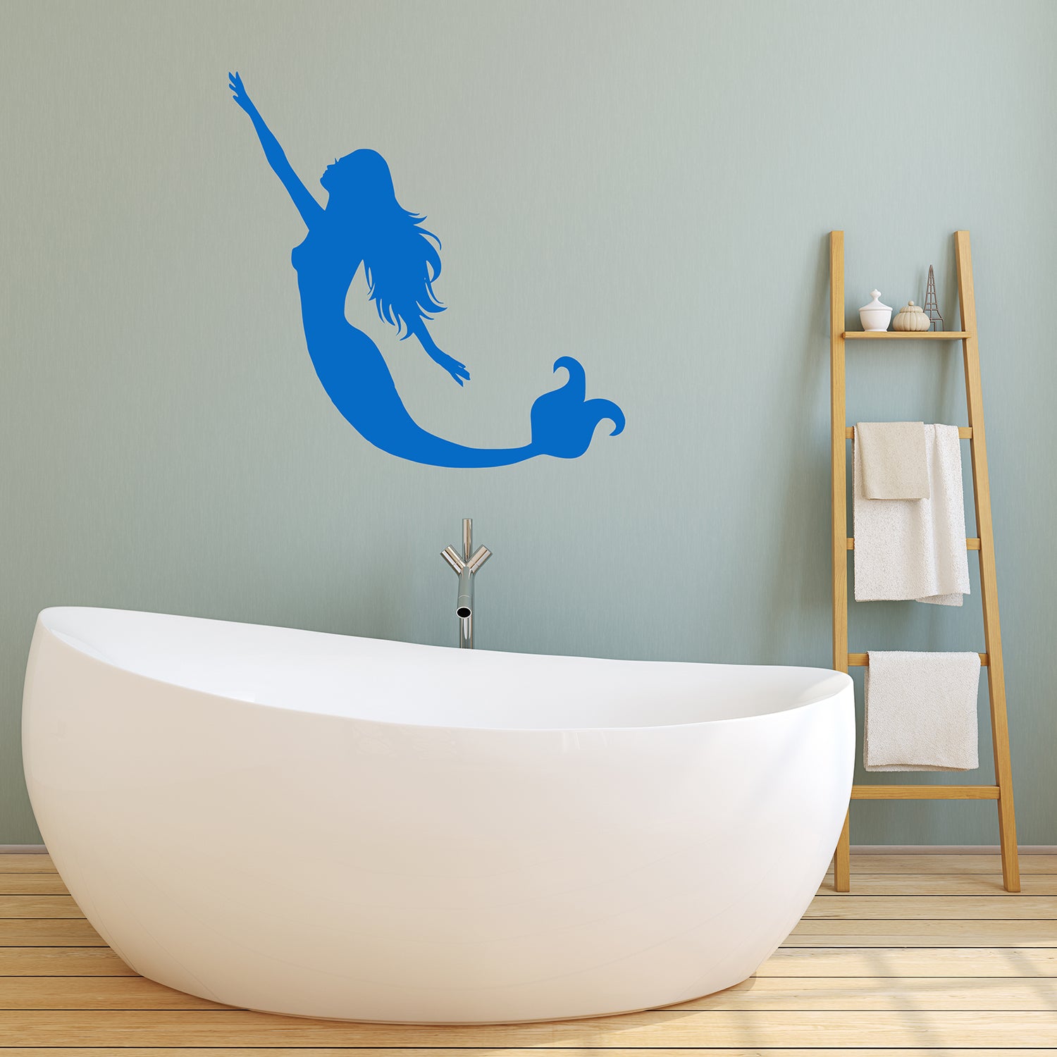 Mermaid | Wall decal-Wall art-Adnil Creations