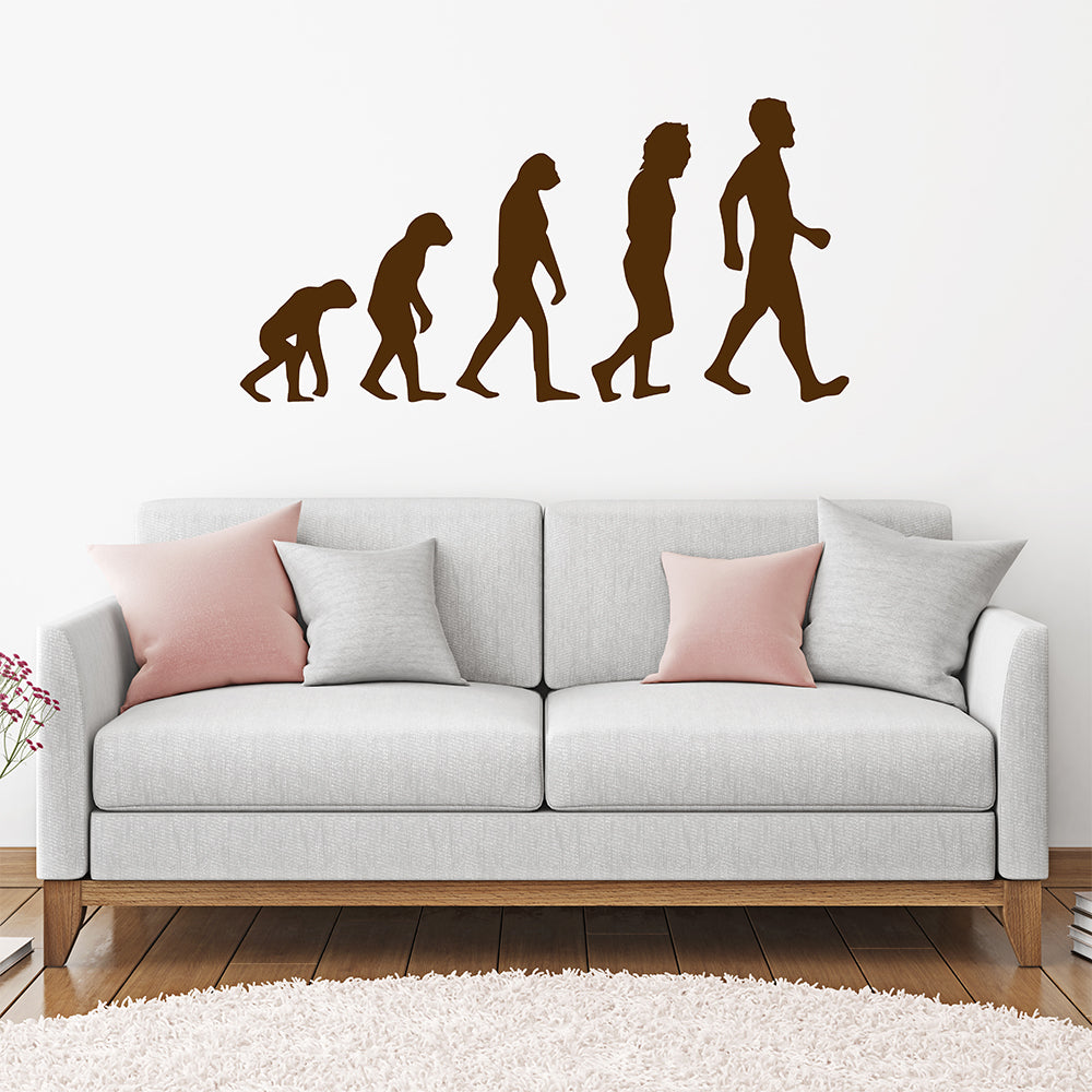 Evolution of Man | Wall decal - Adnil Creations