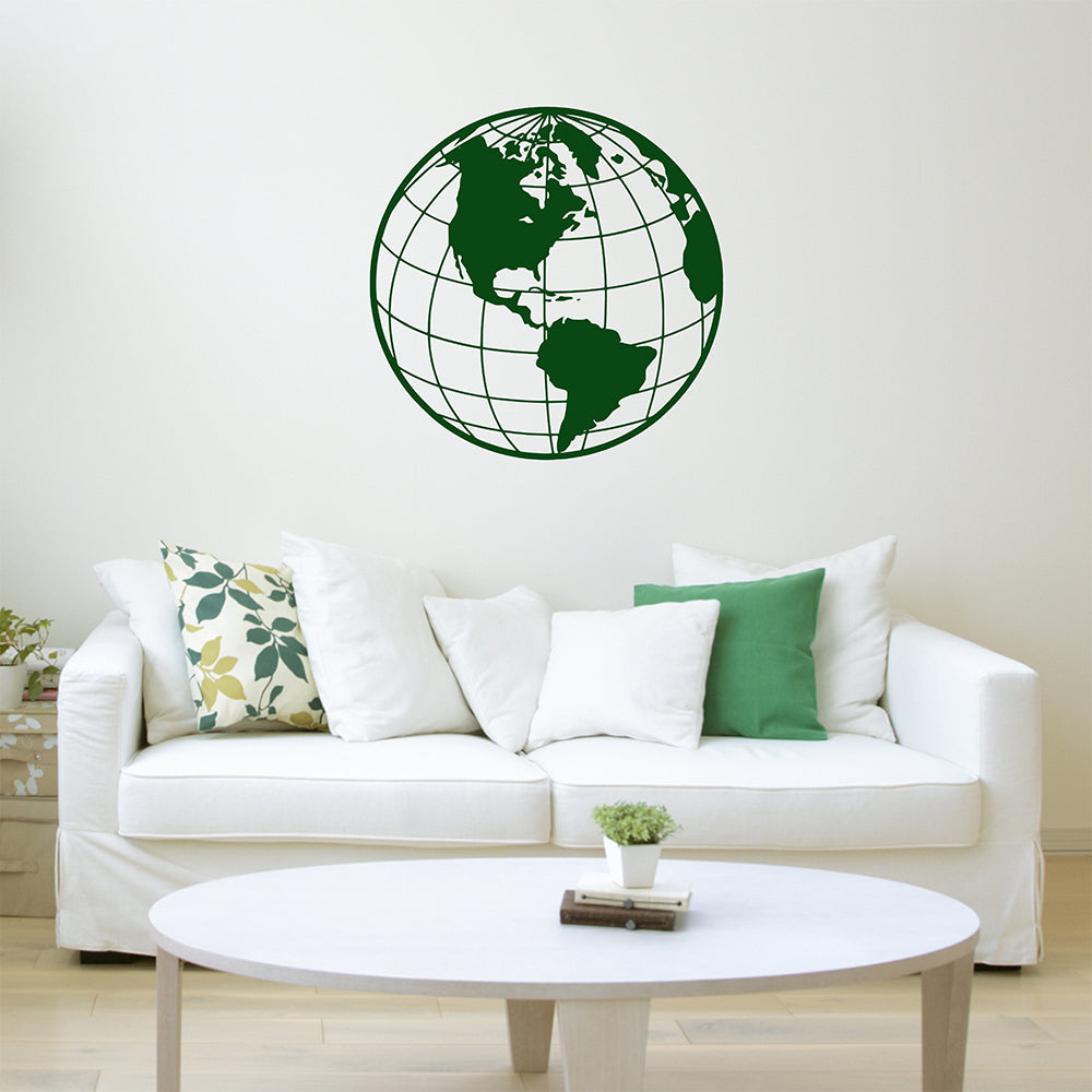 Globe | Wall decal - Adnil Creations