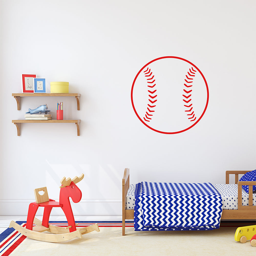 Baseball | Wall decal - Adnil Creations