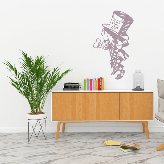 Mad hatter | Alice's adventures in Wonderland | Wall decal-Wall art-Adnil Creations