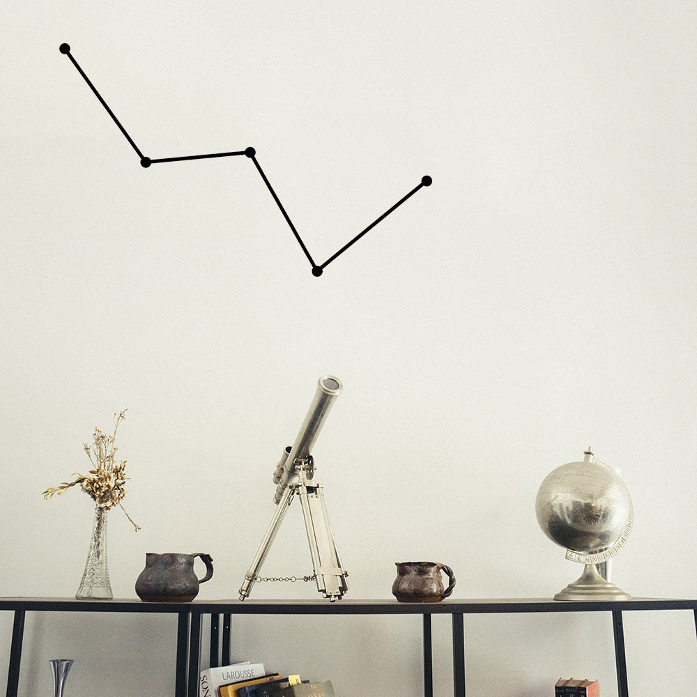 Cassiopeia constellation | Wall decal - Adnil Creations