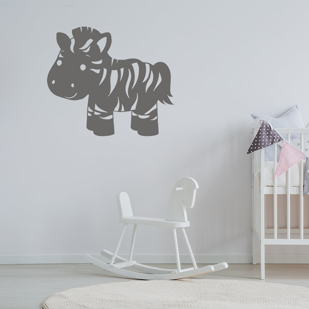 Cute jungle zebra | Wall decal - Adnil Creations