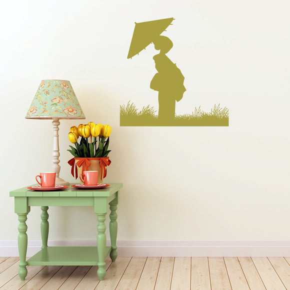 Japanese geisha | Wall decal - Adnil Creations