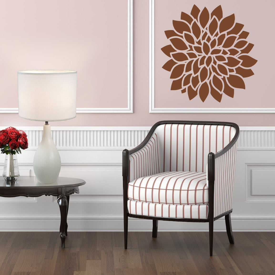 Dahlia flower | Wall decal - Adnil Creations