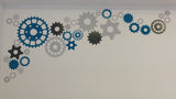 Set of 50 steampunk cogs | Wall pattern - Adnil Creations