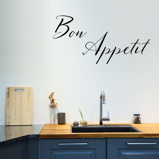 Bon appetit | Wall quote - Adnil Creations