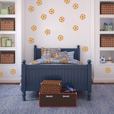 Set of 50 footballs | Wall pattern - Adnil Creations