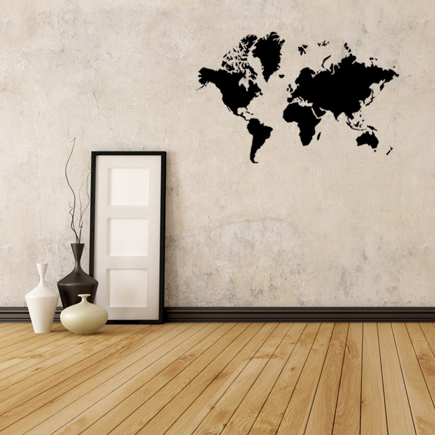 World map | Wall decal