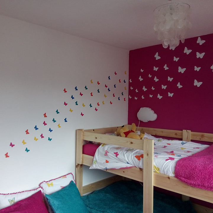 Set of 50 Butterflies | Wall pattern - Adnil Creations