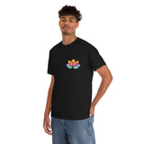 Watercolour Lotus Yoga Tee | Unisex Heavy Cotton Tee