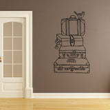 Vintage suitcases | Wall decal