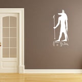 Egyptian god Anubis | Wall decal - Adnil Creations
