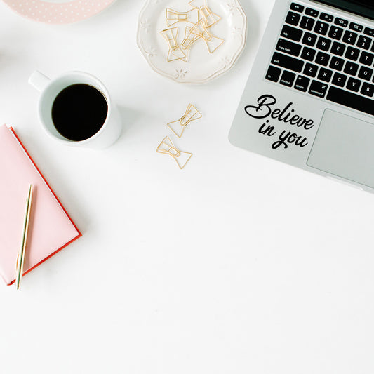 Believe in you | Trackpad decal - Adnil Creations