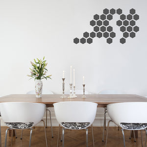 Set of 50 hexagons | Wall pattern - Adnil Creations