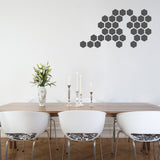 Set of 50 hexagons | Wall pattern - Adnil Creations