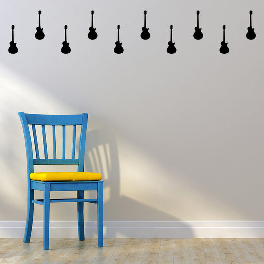 Set of 50 guitars | Wall pattern - Adnil Creations