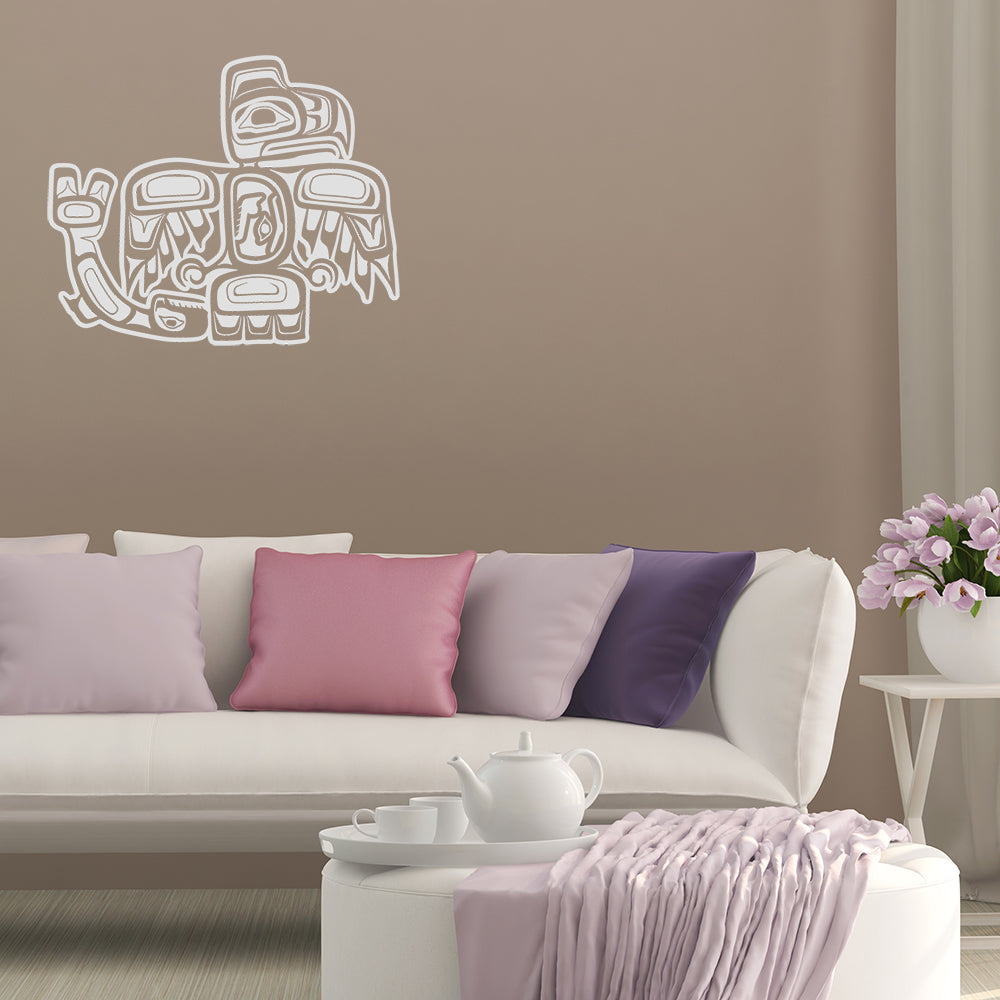 Haida eagle | Wall decal - Adnil Creations