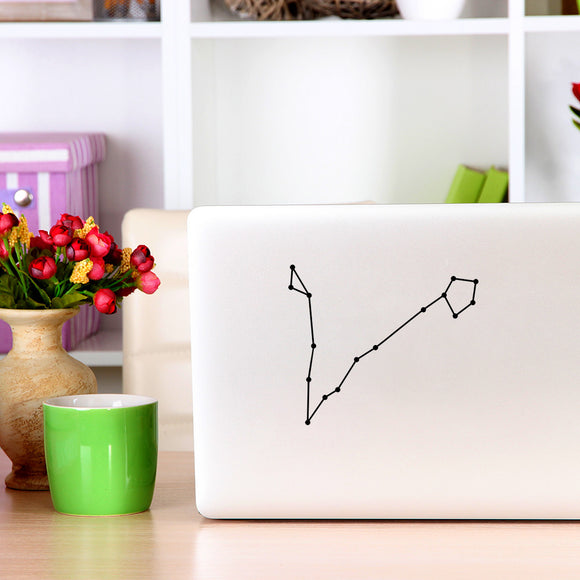 Pisces constellation | Laptop decal - Adnil Creations