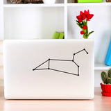 Leo constellation | Laptop decal - Adnil Creations