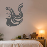 Hair swoosh | Wall decal - Adnil Creations
