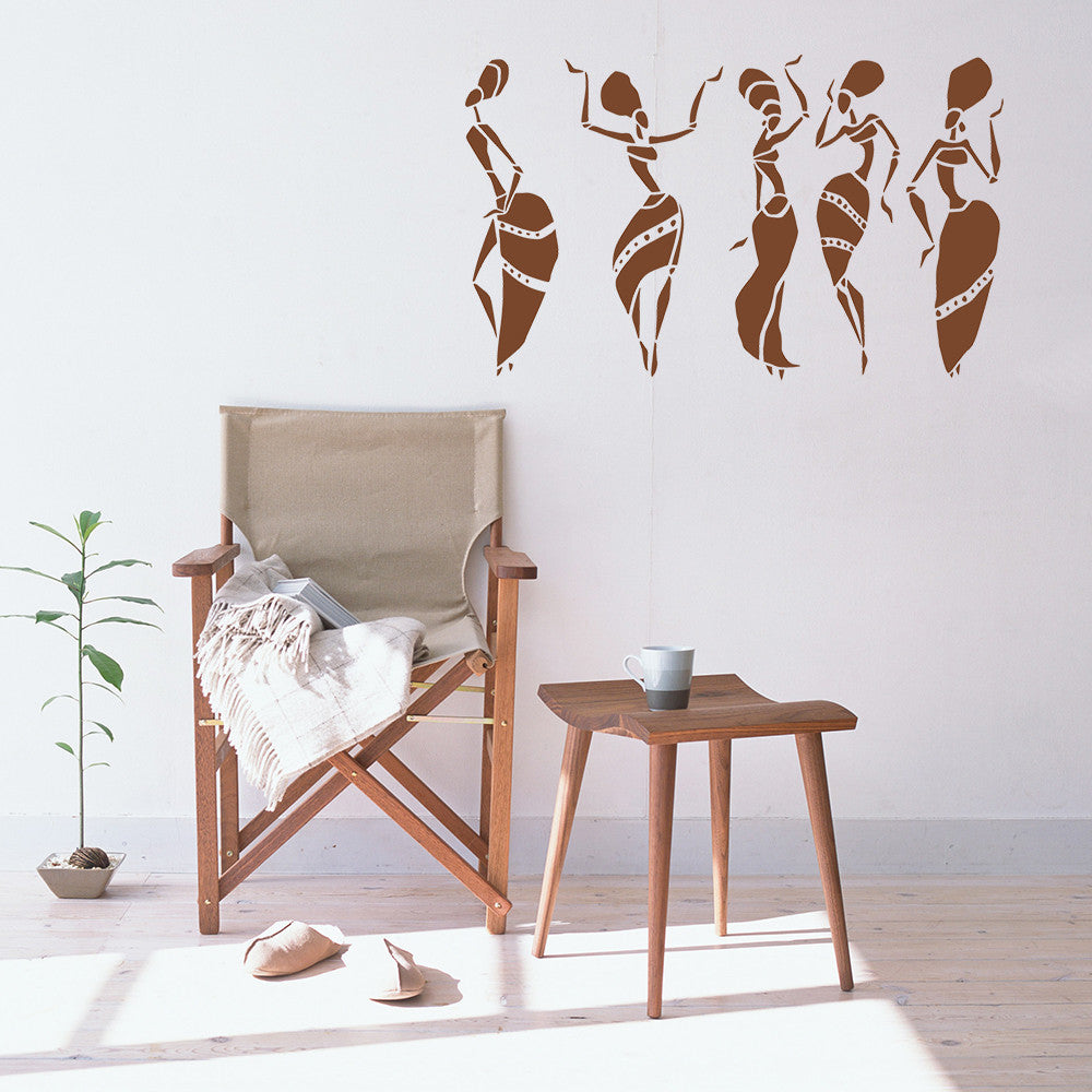 African women dancers | Wall decal - Adnil Creations