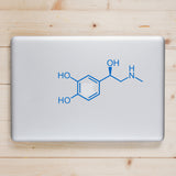 Adrenaline molecule | Laptop decal - Adnil Creations