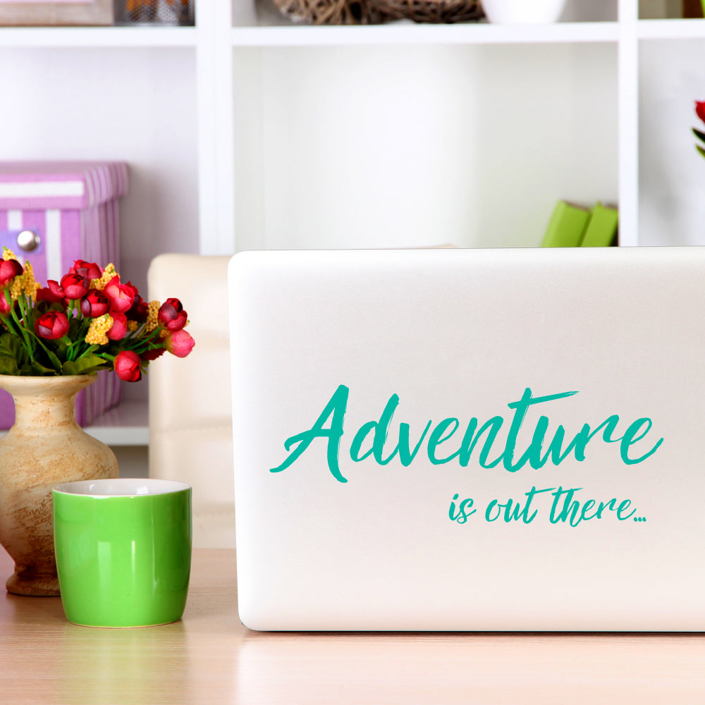 Adventure is out there | Laptop decal - Adnil Creations