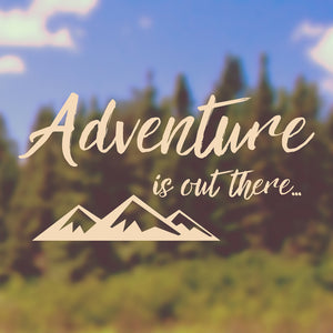 Adventure is out there | Bumper sticker - Adnil Creations