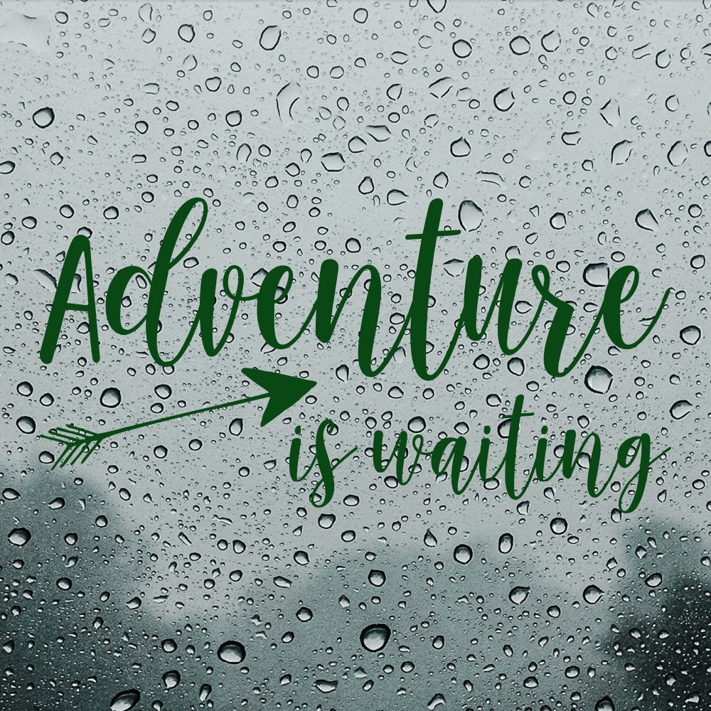 Adventure is waiting | Bumper sticker - Adnil Creations