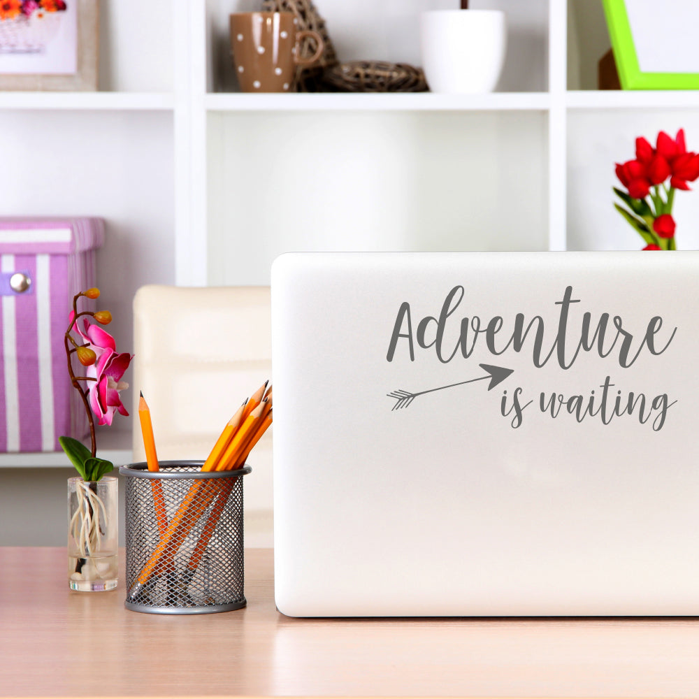 Adventure is waiting | Laptop decal - Adnil Creations