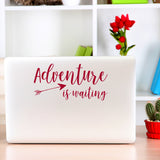 Adventure is waiting | Laptop decal - Adnil Creations