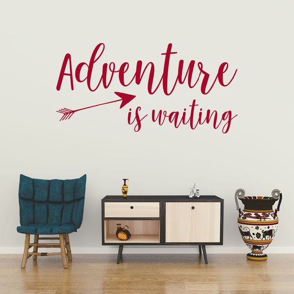 Adventure is waiting | Wall quote - Adnil Creations