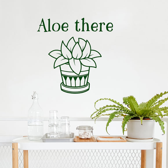 Aloe there | Wall quote - Adnil Creations