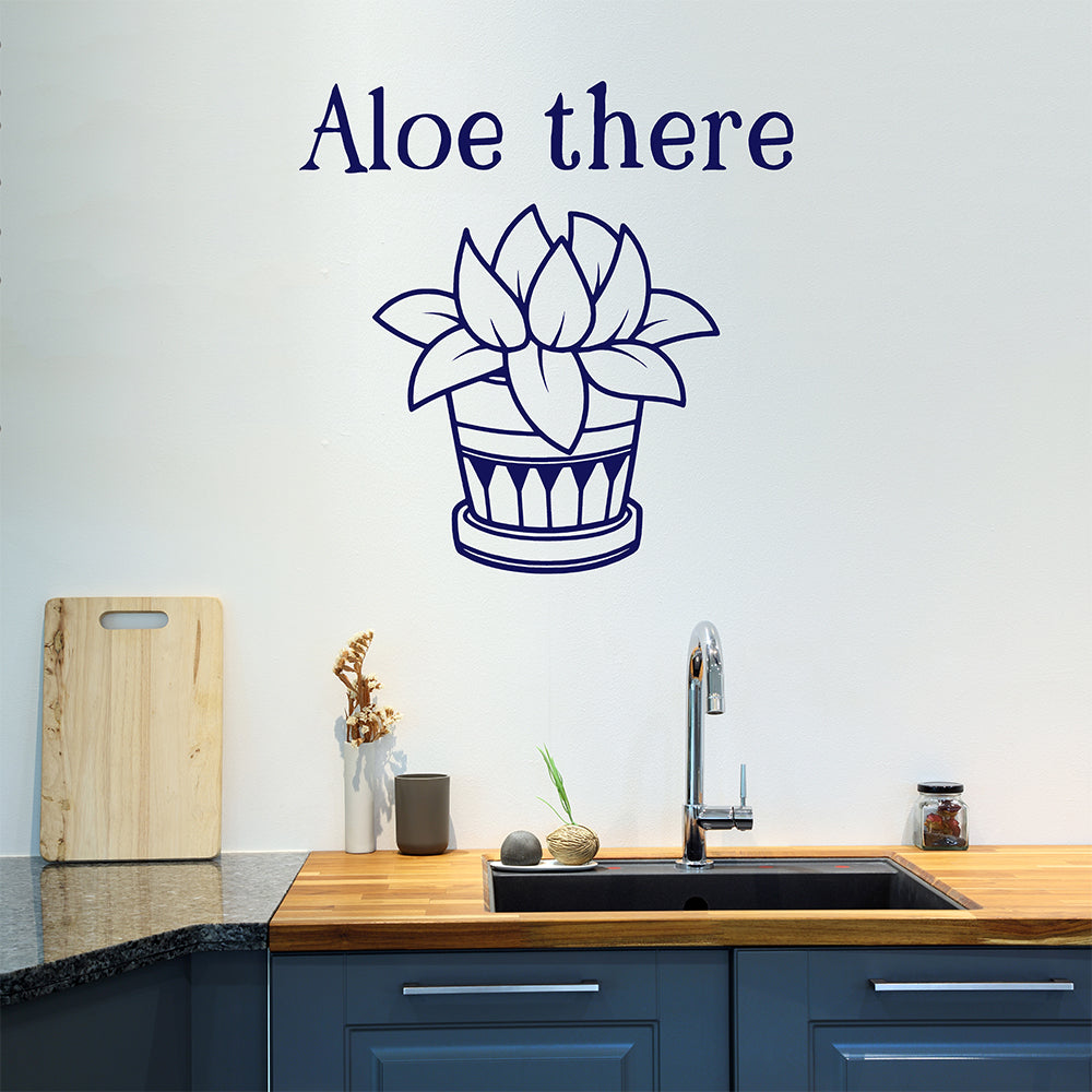 Aloe there | Wall quote - Adnil Creations