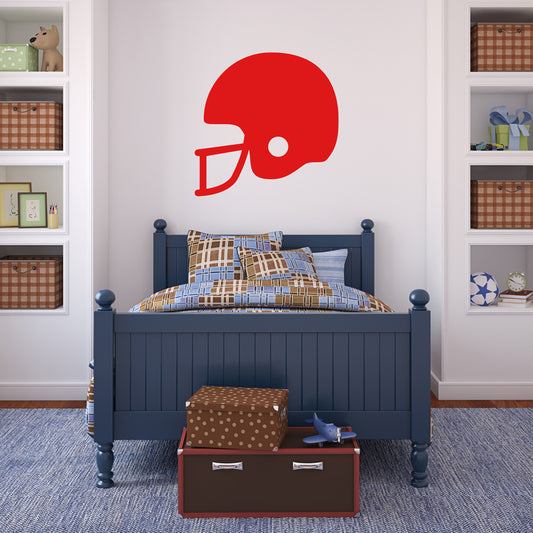 American football helmet | Wall decal - Adnil Creations