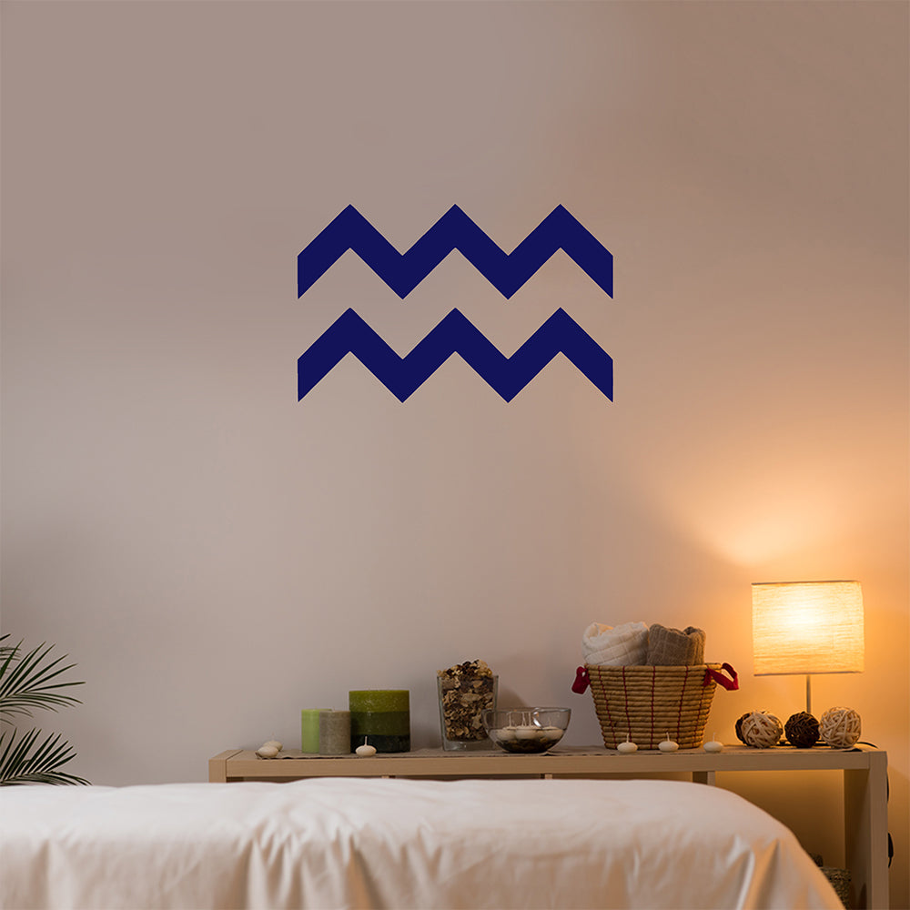 Aquarius zodiac sign | Wall decal - Adnil Creations