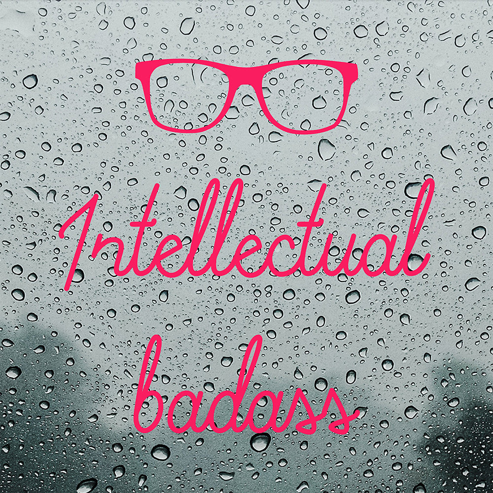 Intellectual badass | Bumper sticker - Adnil Creations